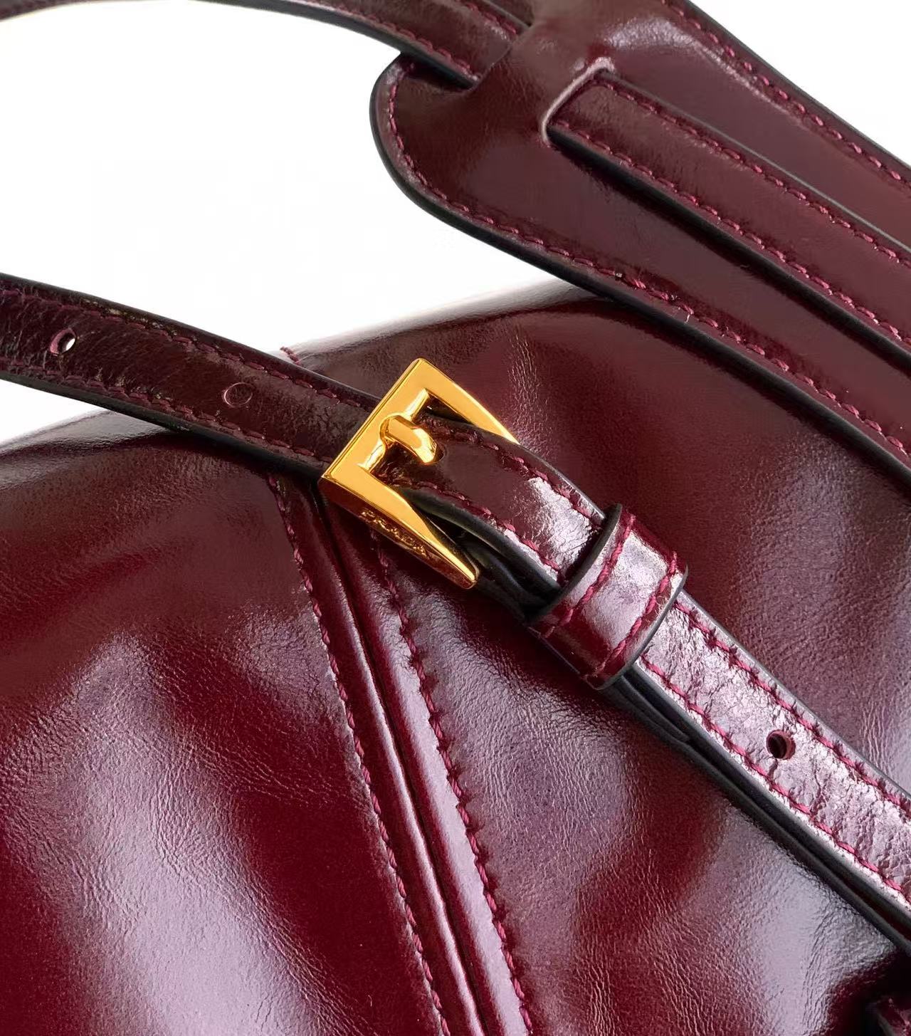 Prada Bonnie medium leather handbag