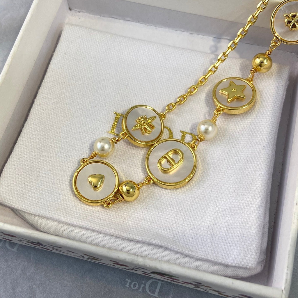 Dior Petite Circle Necklace