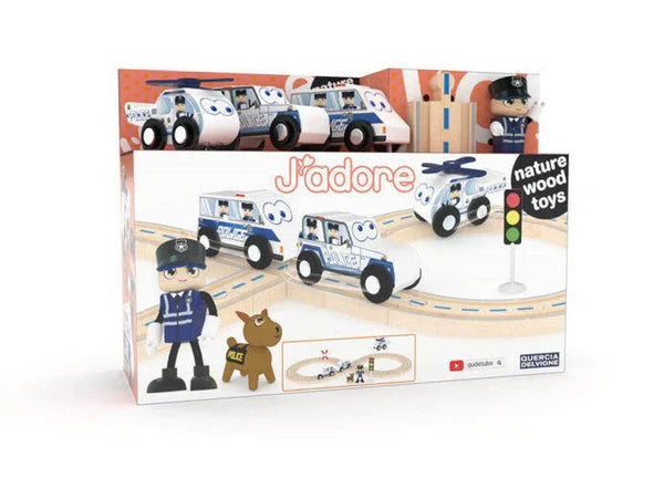 *J'adore Police Train Set