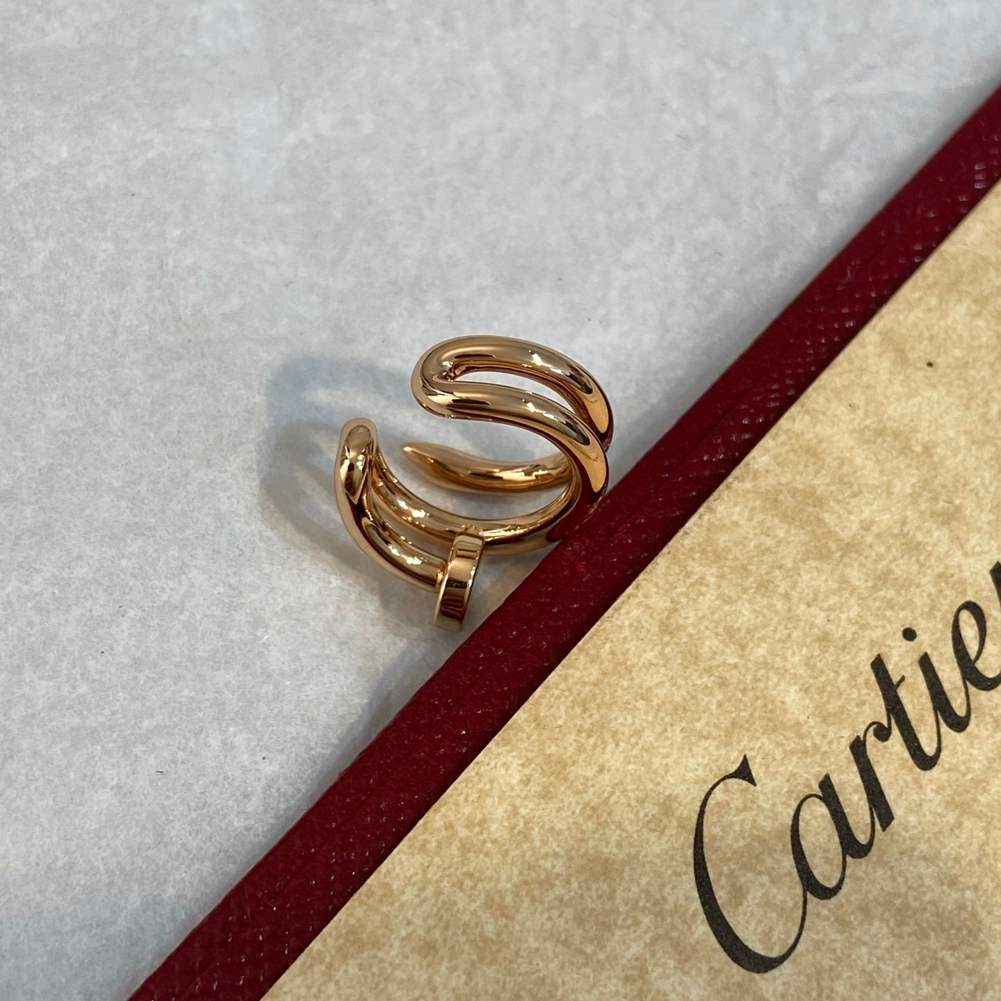 Cartier Nail Ear Clips